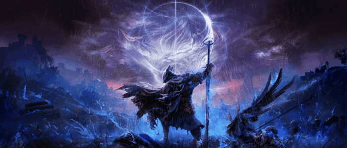 immagine del cavaliere del gioco Elden Ring; nightreign